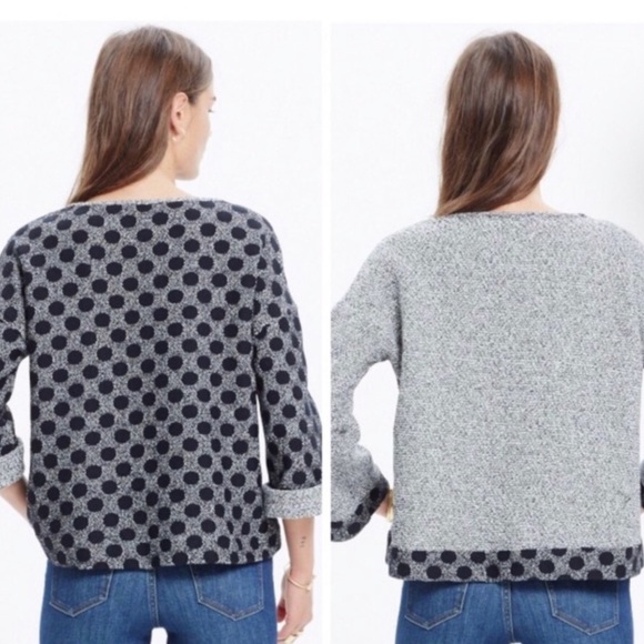 Madewell Reversible Sweater - like new condition. Size Small - Picture 4 of 16